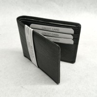 Dompet Kartu Kredit Kulit Pria RFID, Dompet Lipat Grosir Harga Online, Dompet Wanita Tipis Sederhana Terbuka 2026