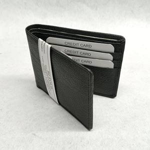 Carteras de cuero para hombre con tarjetero RFID, monedero plegable, precios al por mayor, compras en línea, cartera de mano delgada y sencilla para mujer, modelo 2026 - Product Image 4