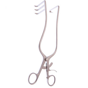 Retractor de laminectomía Gleadhill con punta afilada 1x3, izquierdo, 248 mm, de acero inoxidable, instrumento quirúrgico para columna vertebral - Product Image 3