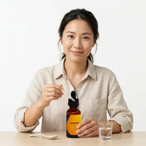 Gouttes de lactation à base de plantes naturelles au fenugrec, liquide oral avec certification ISO 22000 pour le soutien à l'allaitement - Product Image 3