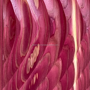 IRODORITAI WAVE SNAKE Planches de parquet modernes en cèdre japonais massif teint et luminescent, à rainures et languettes, W-02-R, pour usage domestique et de divertissement - Product Image 1