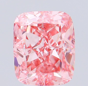 Diamante Cultivado en Laboratorio con Certificación IGI, Corte Cojín Alargado de 5.03 CT, Color Rosa Intenso Fantasía, Claridad VS2, CVD ROYAL GEMS para Joyería - Product Image 2