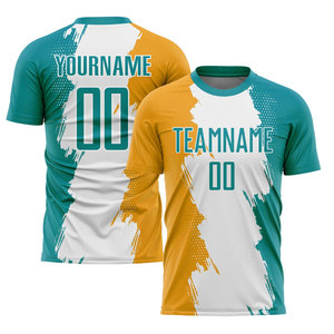 Ensemble de maillots de football personnalisés OEM, uniformes de football de qualité supérieure, fabricant, prix d'usine, fabricant de maillots de football personnalisés - Product Image 2