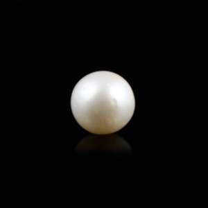 Perle d'eau douce de qualité AAAA, 7 mm, pierre précieuse en vrac, 5,25 carats, blanche, pour la fabrication de bijoux - Product Image 1