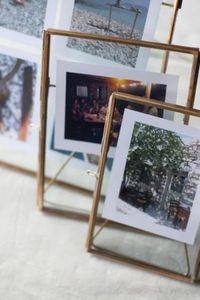 Customized Metal & Glass Photo <b>Frame</b> with Glass Hanging & Table Top <b>Wall</b> Decor for Home Decoration Customized Picture <b>Frame</b> - Product Image 5