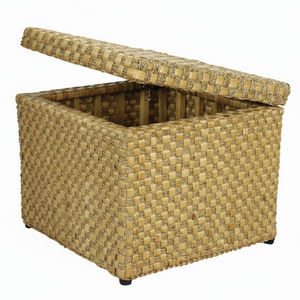 Cestas Multifuncionales Vintage Tejidas a Mano con Jacinto de Agua, Ecológicas y Económicas, con Asa Cómoda para el Dormitorio - Product Image 3