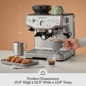 Cafetera Express Barista Express, Acero Inoxidable Pulido, BES870XL, Gran Capacidad - Product Image 3