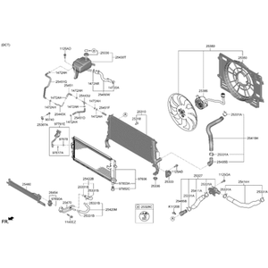 Repuestos y Accesorios para Autos y Camionetas Kona Nuevos 25460K9500 - Product Image 2