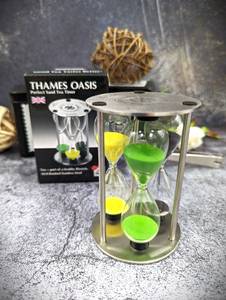 Customized Modern 3 in 1 Stainless Steel Round Shape Tea Sand <b>Timer</b>-Portable & Eco-Friendly - Product Image 5