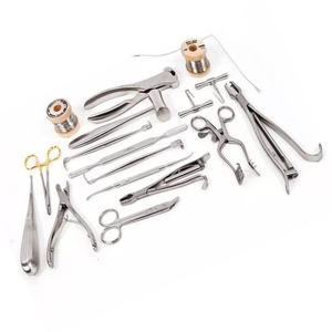 Ensemble de 17 instruments chirurgicaux orthopédiques vétérinaires de haute qualité en acier inoxydable, manuels, approuvés CE, pour usage hospitalier - Product Image 3