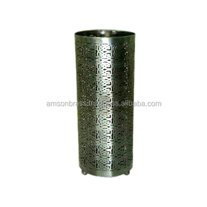 Bougeoir votif en métal pour Noël Décoration noire moderne - Product Image 5