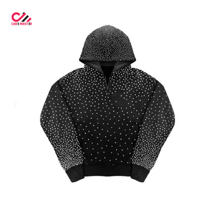 Trajes Deportivos Personalizados con Pedrería para Hombre, Diseño y Color Sólido, Talla Adulto, Ropa Urbana, Último Diseño - Product Image 2