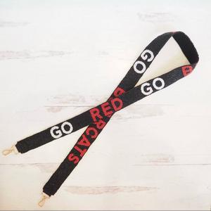 สายสะพายกระเป๋าแบบมีลูกปัดพร้อมชื่อสั่งทำ Star Go Dawgs สำหรับโรงเรียน สนามกีฬา มหาวิทยาลัย ทำจากผ้าฝ้าย ใหม่ สะพายข้าง ลายพิมพ์วันแข่งขัน ดีไซน์ไม่ซ้ำใคร - Product Image 2