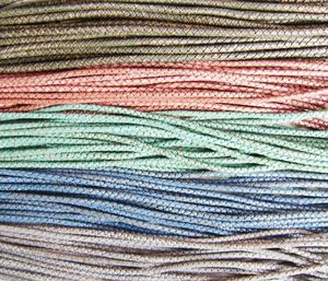 High Quality 6mm Multi-Color <b>Braided</b> Leather Bolo <b>Cord</b> with Custom Logo 100 Meters for DIY Jewelry & Crafts Accessories - Product Image 3