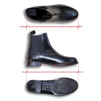 Bottes d'équitation en cuir antidérapant noir marron couleur pour hommes femmes vente en gros de bottes Chelsea