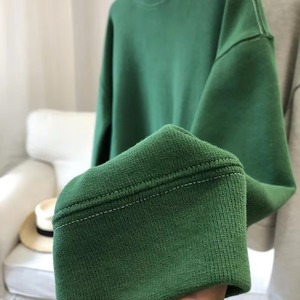 เสื้อยืดผู้หญิงสั่งทำจำนวนมาก ผ้าฝ้ายพรีเมียม เสื้อยืดลำลองใส่สบาย ผู้ผลิตเสื้อผ้าขายส่ง เสื้อผ้าผู้หญิงสำหรับฤดูใบไม้ร่วง - Product Image 4