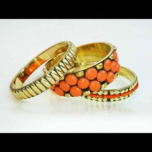 Thời trang Bangles nhựa với kim loại Bangle Set phụ nữ thời trang trang sức & phụ kiện handmade bán nhà máy trực tiếp - Product Image 3