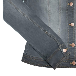 Best Selling Latest Style Denim Jacket Spring Fall Oversized Long-<b>line</b> Women Casual <b>Coat</b> Women's Denim Jacket - Product Image 4