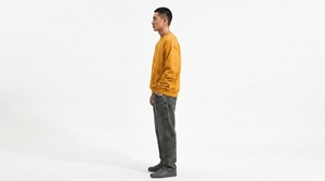 Sweat-shirt à col rond pour homme, coupe décontractée, pull chaud, vêtements d'hiver décontractés, vente en gros personnalisée - Product Image 3