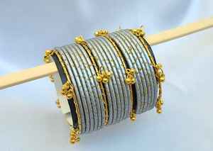 Best Edition Women Velvety <b>Bangles</b> Kashmiri Chudiyan <b>Sets</b> for Brides Wholesale Casual Traditional Jewelry <b>bangles</b> - Product Image 2