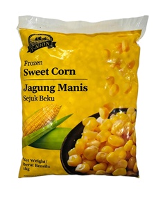 Maíz Dulce Pelado Orgánico de Primera Calidad, 1 kg, Congelado IQF Certificado, Fácil de Cocinar al Vapor/Microondas, Envasado al Vacío - Product Image 3