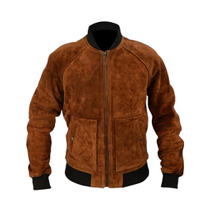 Chaqueta Trucker de Cuero Premium para Hombre, Impermeable, Resistente al Viento, Ecológica, Reversible, Completamente Forrada con Forro de Algodón - Product Image 1