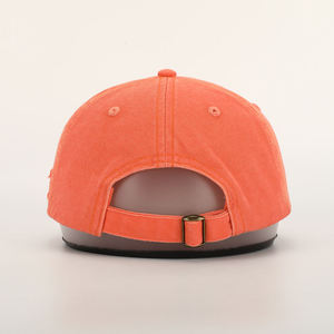 Casquette de baseball unisexe Natives à 6 panneaux, couleur unie, logo brodé, ajustement réglable, style décontracté, pour adulte - Product Image 3