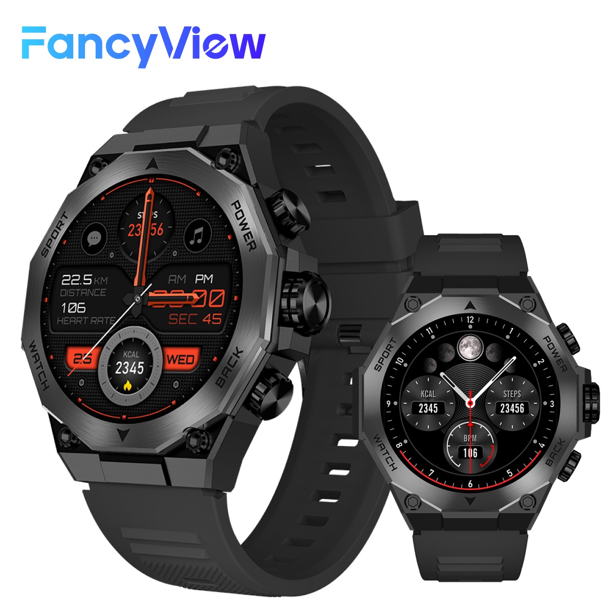 Correa de gel de sílice negra