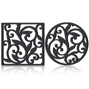 Sous-plats en aluminium en forme de tortue, finition argentée, résistants à la chaleur, pour la maison et la restauration - Product Image 3