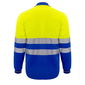 Camisa de Seguridad de Diseño, Fabricación Directa de Fábrica, Ropa de Trabajo Reflectante Cómoda y de Alta Calidad con Logotipo Personalizado - Product Image 2