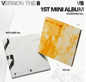 SEVENTEEN V8 มินิอัลบั้มชุดที่ 1 [V8] (รุ่นมาตรฐาน) พวงกุญแจ ดนตรีเคป๊อป ซีดี กระดาษ พลาสติก ภาษาเกาหลี ทุกวัย - Product Image 2