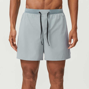 Pantalones cortos deportivos de gimnasio transpirables de secado rápido informales para hombre de calidad superior, pantalones cortos Cargo de entrenamiento para correr de doble capa - Product Image 1