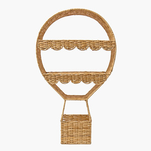 Estante de Mimbre Tejido a Mano Ecológico, Decoración de Pared Arcoíris, Decoración de Ratán Natural para el Hogar, Diseño OEM Personalizado, Hecho en Vietnam - Product Image 5