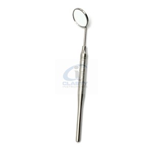 Miroir buccal dentaire à manche creux en acier inoxydable, loupe professionnelle pour l'examen et le nettoyage des dents, outil de clinique OEM - Product Image 4