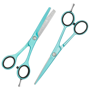 Professional Hair Cutting Scissors Set Stainless Cutting Hair Scissors <b>Barber</b> Hair Cutting Scissors Thinning Shears Sharp <b>Blade</b> - Product Image 1