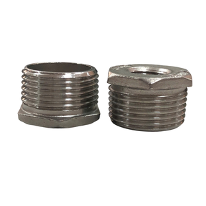 บูชหกเหลี่ยมสแตนเลสแบบกำหนดเองคุณภาพสูง บรรจุภัณฑ์พิเศษ สำหรับงาน OEM/ODM อุปกรณ์ท่อประปา หล่อขึ้นรูปเรียบเนียน - Product Image 1