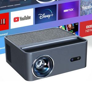 Projecteur pas cher AUN A45, résolution native 1080p, Android, cinéma, football, TV, projecteur sans fil FHD, lumière du jour, courte distance, projecteur de jeu - Product Image 1