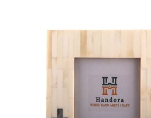Premium Handmade Bone Inlay Photo <b>Frame</b> <b>4x6</b> | Luxury Tabletop Picture <b>Frame</b> | Home Decor & Gift Item - Product Image 3