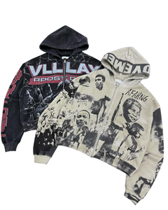 เสื้อฮู้ดดี้ฮิปฮอปสไตล์วินเทจผ้าหนาน้ำหนักมาก คุณภาพพรีเมียมสำหรับผู้ชาย สั่งทำได้ตามต้องการ ขายส่ง - Product Image 5