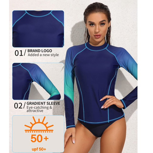 Camiseta de compresión Rashguard para mujer, MMA, BJJ, manga corta, logotipo personalizable, sublimada, UPF50, transpirable, para mujer - Product Image 6