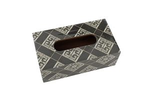 Boîte à mouchoirs décorative, porte-serviettes rectangulaire, distributeur de papier pour la maison, la table à manger, l'hôtel, le restaurant - Product Image 4