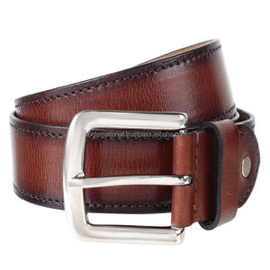 Cinturón Casual de Cuero Marrón Premium Unisex para Hombre y Mujer con Hebilla Metálica, Regalos Promocionales Personalizados - Product Image 4