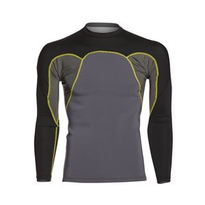 Maillots de sport personnalisés en gros pour Jiu Jitsu, Fitness, Natation, MMA, BJJ, Rashguard, Rash Vest, à manches courtes imprimées pour hommes - Product Image 5