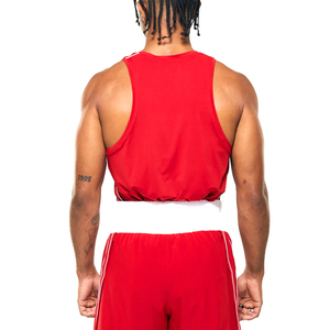 Ensemble de combinaisons de boxe sur mesure, dernier design, 100% polyester, respirant, séchage rapide, léger, gilets taille haute pour le combat et le kickboxing - Product Image 2