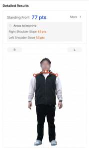 Analizador Corporal Inteligente Bodydot BDF1000 con IA, Marco de Aleación de Aluminio Flexible, No Plegable, Seguimiento de Postura Corporal Completa - Product Image 2