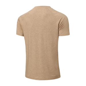 T-shirt de sport pour homme, confortable et respirant, 100% coton, 200 grammes, coupe ample, fitness formel, entraînement avec motif - Product Image 5