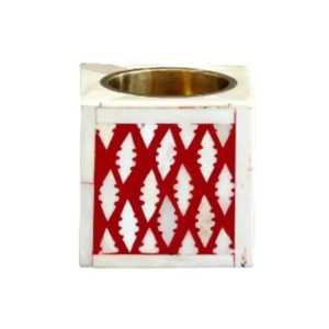 Juego de Bandeja para Incienso Bakhoor de Madera con Incrustaciones de Hueso Hecho a Mano de Calidad Premium, Base de Acrílico Impermeable, Diseño Floral Rectangular, Decoración Moderna para el Hogar - Product Image 2