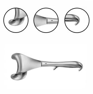 Steel Dental Bone Oral Maxillofacial Neurosurgery Pediatric Surgery Lab Instruments Retractors Reusable By <b>Blush</b> Surgical - Product Image 1