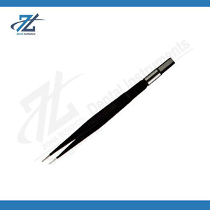 Pinzas Bipolares Europeas Antiadherentes, Recubiertas de Titanio, Punta Fina de 1.0 mm, Instrumento Microquirúrgico, Fabricante de Pakistán - Product Image 4