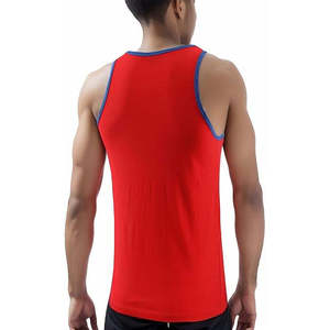 Débardeurs de sport pour hommes, dernière mode, blancs, sans manches, doux au toucher, séchage rapide, prix de gros avantageux - Product Image 2